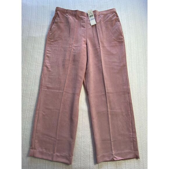Alfred Dunner Women’s Size 18 Plush Ave Pants in Tea Rose - Picture 6 of 8